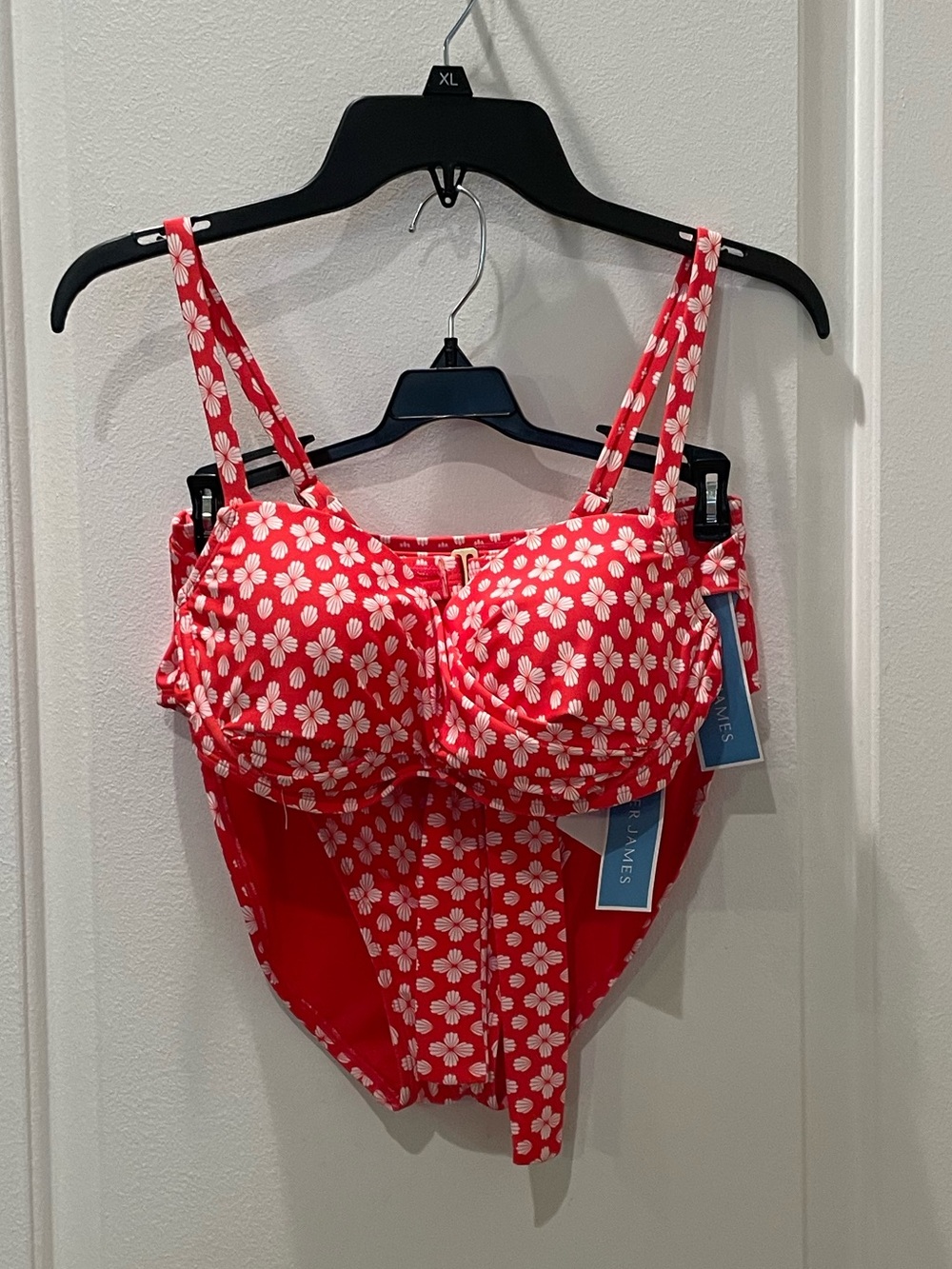 NEW…Draper James Geo Print High-Waist Bikini Set - Picture 4 of 6